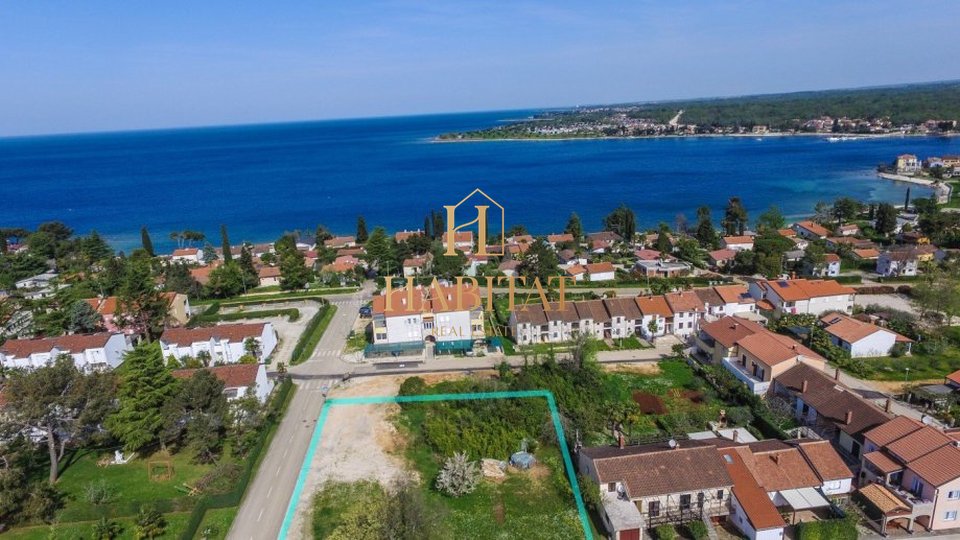 Istrien, Novigrad, Dajla, Grundstück für den Bau eines Hotels (60 Betten) 1524m2, Meerblick