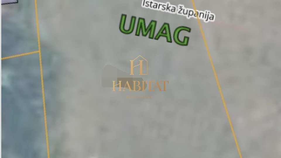Land, 1225 m2, For Sale, Umag - Đuba