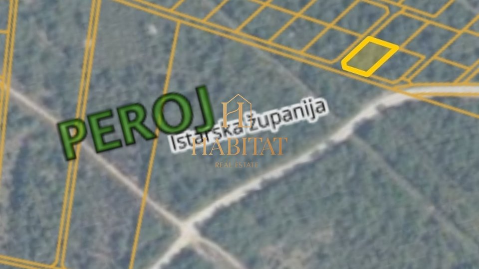 Istria, Barbariga, agricultural plot 408m2, 1.5km from the sea