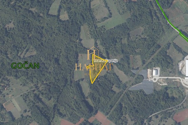 Land, 8853 m2, For Sale, Barban