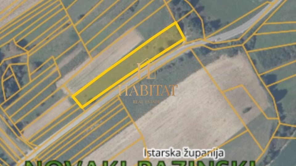 Zemljišče, 2909 m2, Prodaja, Novaki Pazinski