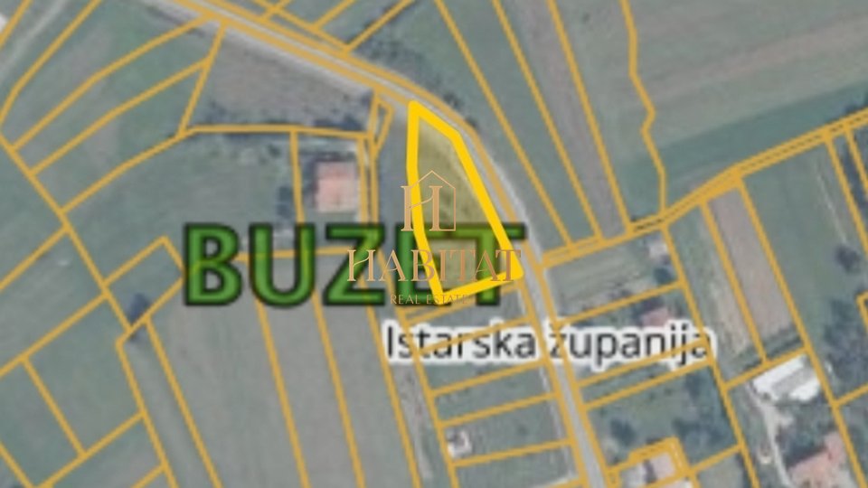 Baugrundstück 1727m2 , Buzet