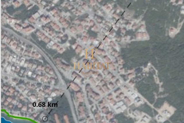 Poljoprivredno zemljiste 1978m2 Crikvenica pogled na more