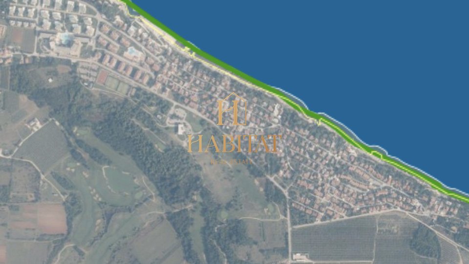 Istria, Crveni Vrh, building plot, 1,610 m2, sea view, luxury, for sale