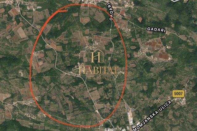 Istra, Kaldanija, šuma, 7.270 m2, prodaja
