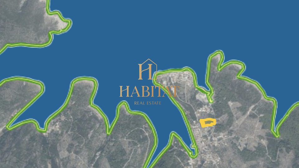 Dalmatien, Brač, Baugrundstück 5300m2, 150m vom Strand entfernt