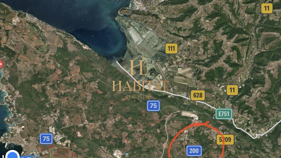 Land, 758 m2, For Sale, Buje - Plovanija