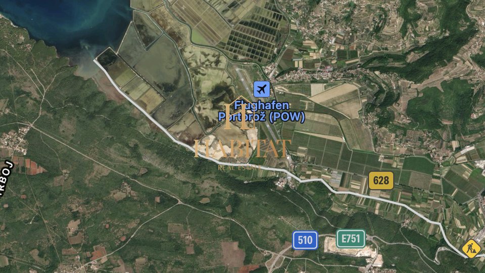 Land, 763 m2, For Sale, Buje - Plovanija