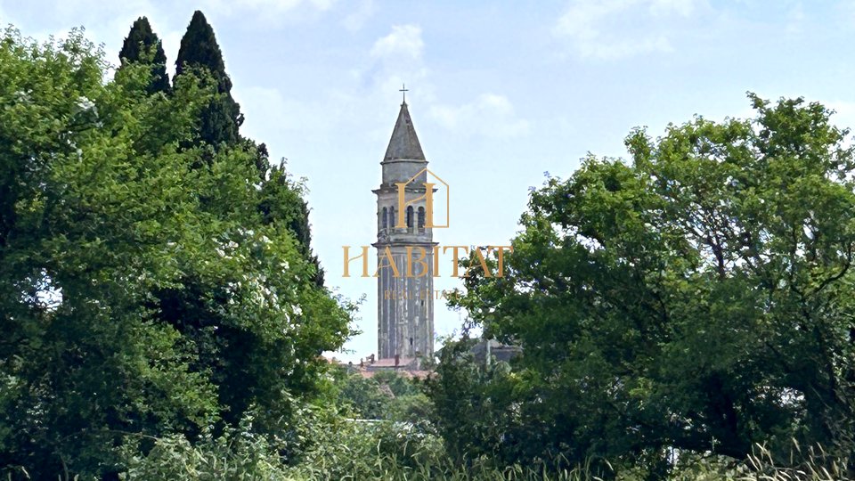 Istrien, Vodnjan, Baugrundstück 12642m2, Wohn- und Gewerbegebiet, Zentrum, Blick auf die Stadt