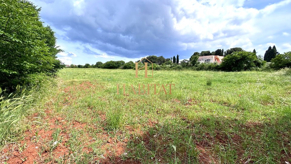 Istria, Vodnjan, building plot 12642m2, residential and commercial zone, center, view