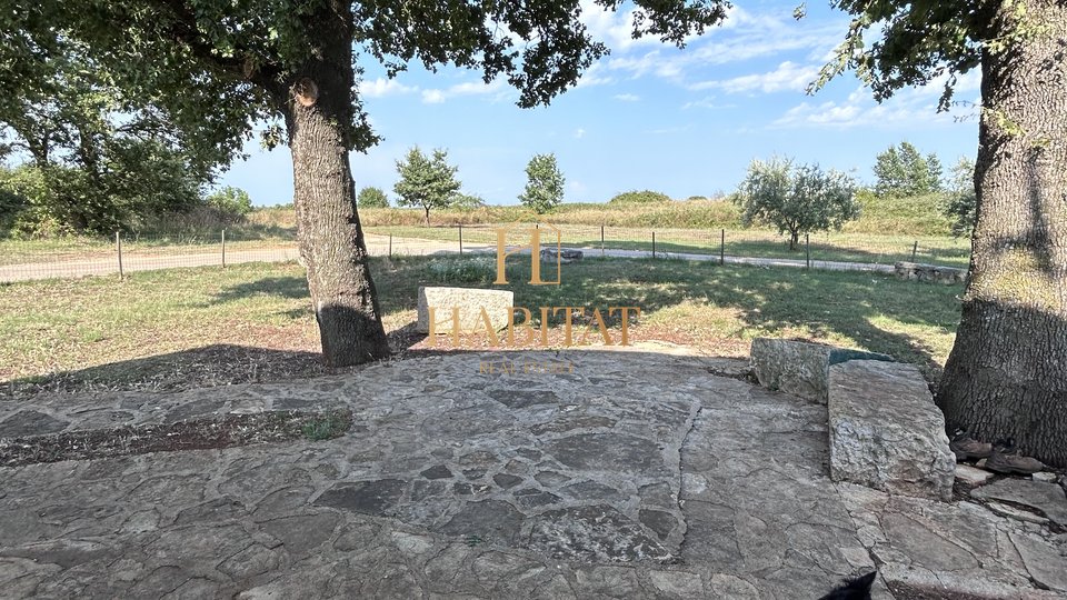 Istria, Kršin vicino a Cittanova, due appartamenti 130m2, cortile 140m2, parcheggio