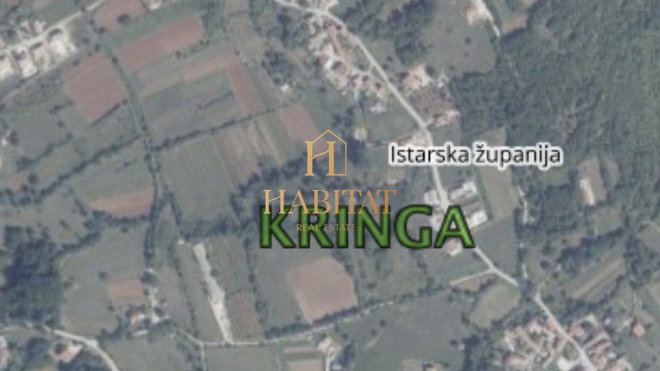 Istra, Kringa, zazidljivo zemljišče 920m2, prodamo