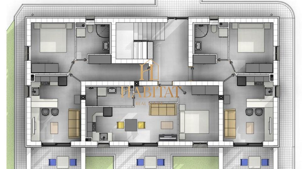 Apartment, 40 m2, For Sale, Viškovo - Kosi