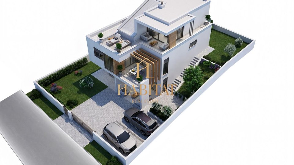 Istra, Crveni Vrh, kuća s projektom za renovaciju na atraktivnoj lokaciji