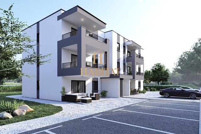 Istria, Tar, 2SS+DB, 63m2, yard 182m2, new building, 2 parking spaces
