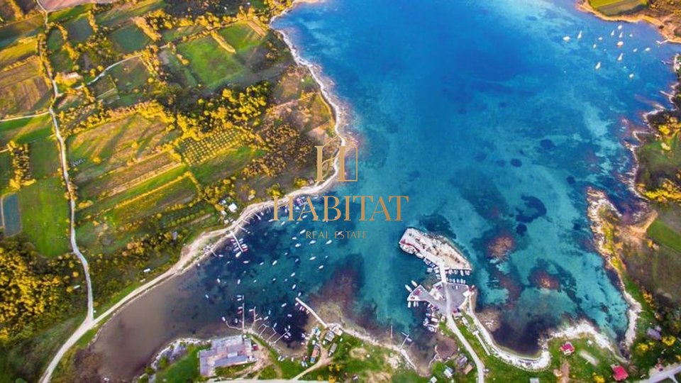 Istria, Liznjan, agricultural land 1000m2, sea view