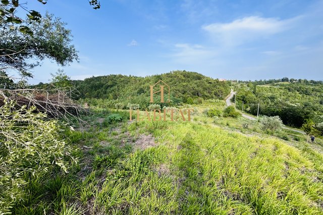 Istria, Krasica, building plot 2250m2, sea view