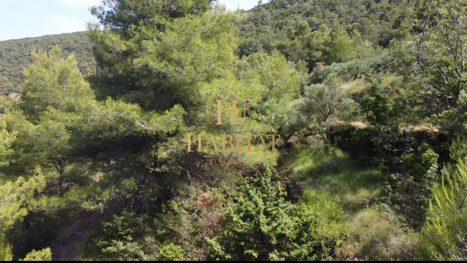 Dalmatia, Hvar, surroundings of Stari Grad, building plot 1240m2