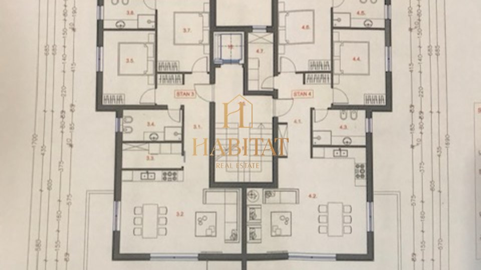 Istra , Fazana okolica , stan 110m2 , 2SS+DB , terasa , 200m od mora ,pogled na more