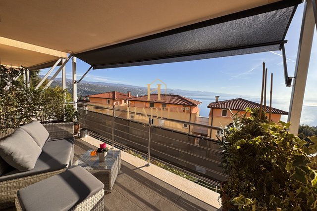 OPATIJA, STAN U NOVOGRADNJI S POGLEDOM NA MORE, 1S+DB, 63 m2