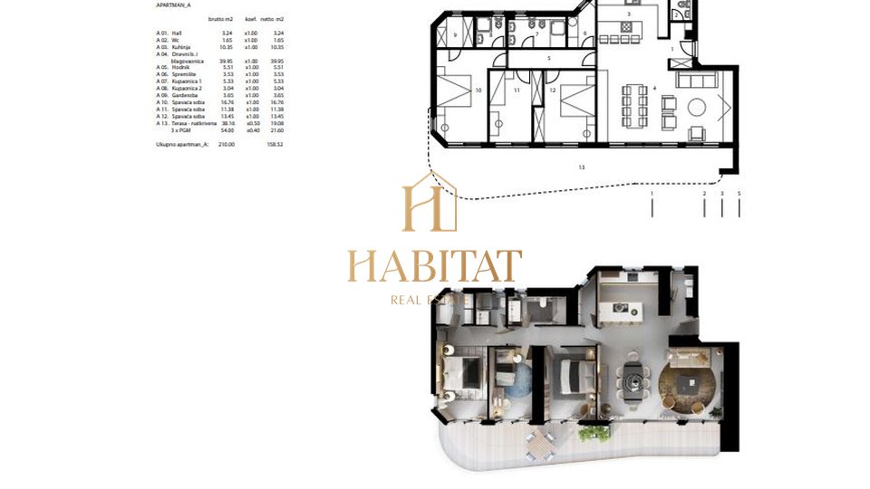 Appartamento, 181 m2, Vendita, Opatija